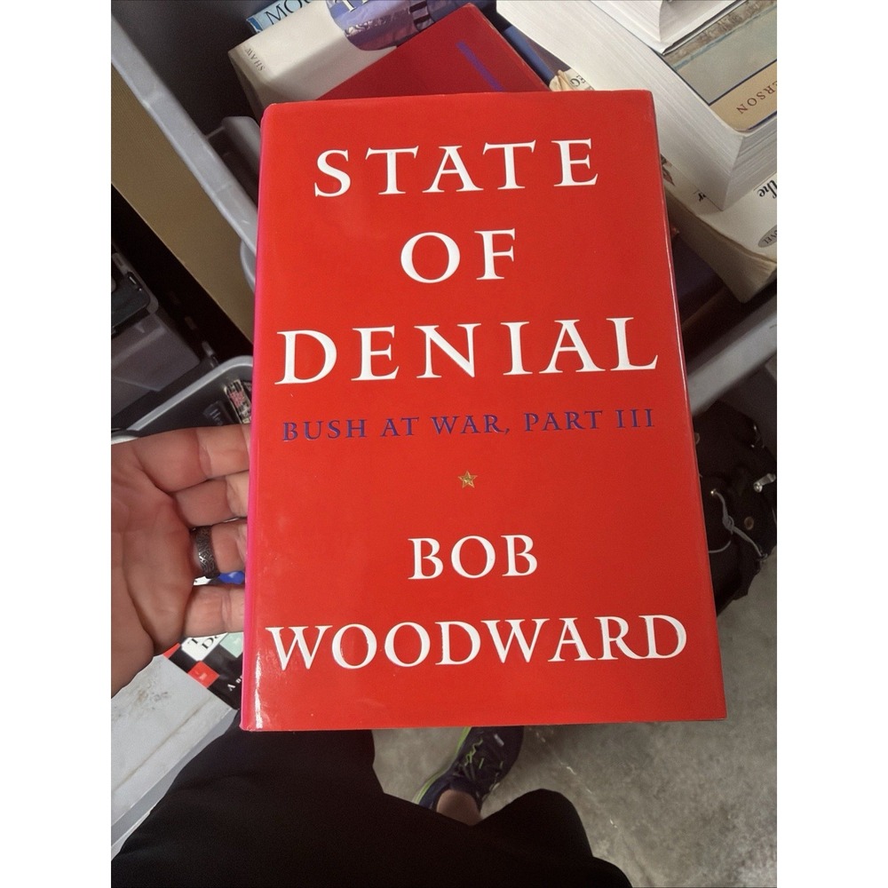 VTG Faux Book Storage Box Stash - Bob Woodward - State of Denial